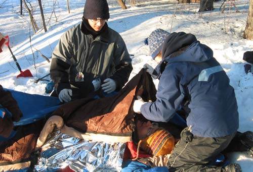 Ipotermia : manovre di primo soccorso